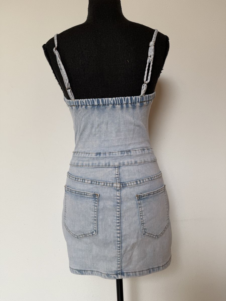 Shein Vestiti: Elastisches Jeans Minikleid – Nuovo (secondo la descrizione) da Sigriswil venduto da ck56 2