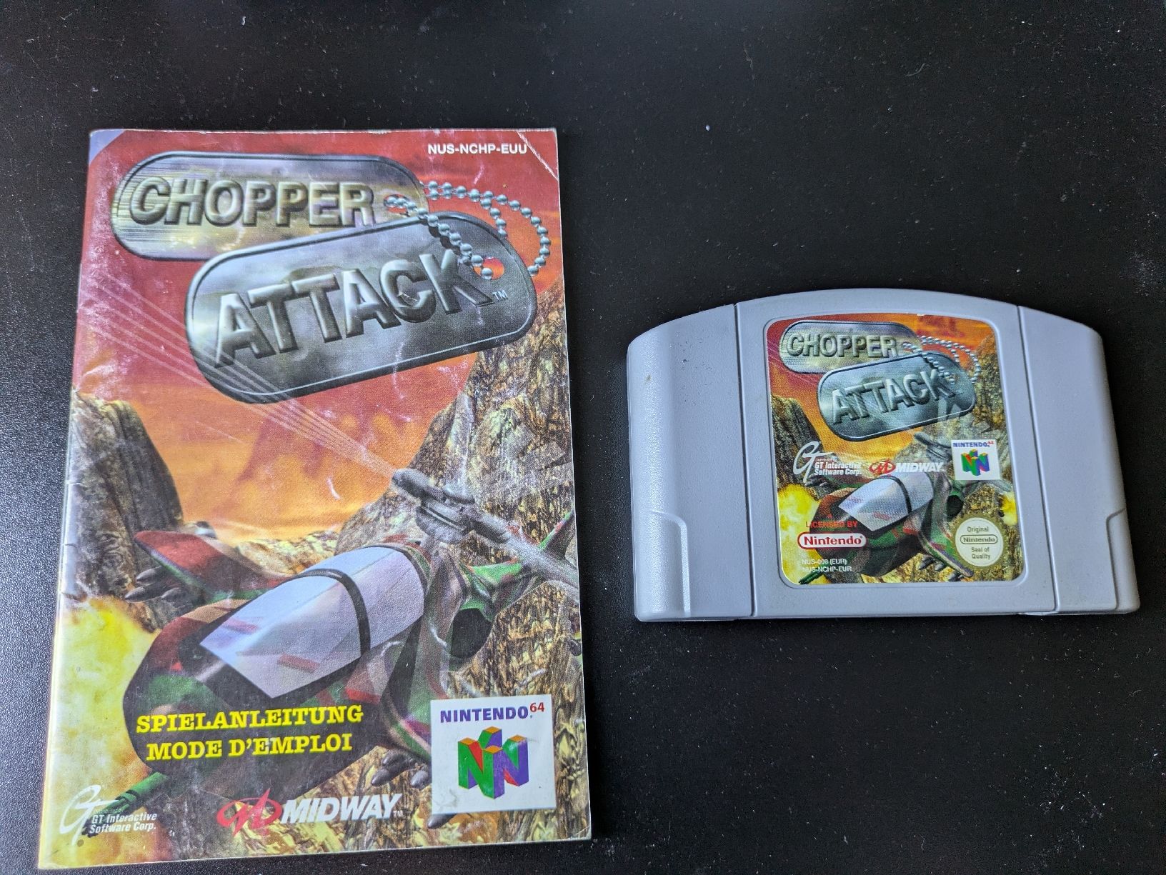 Nintendo Giochi: Nintendo 64 Chopper Attack – Usato da Court venduto da Meirine