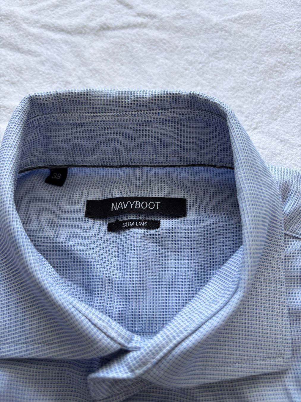 Navyboot Camicie: Herrenhemd hellblau Gr. 38 von Navyboot – Nuovo (secondo la descrizione) da Menzingen venduto da gispat 1