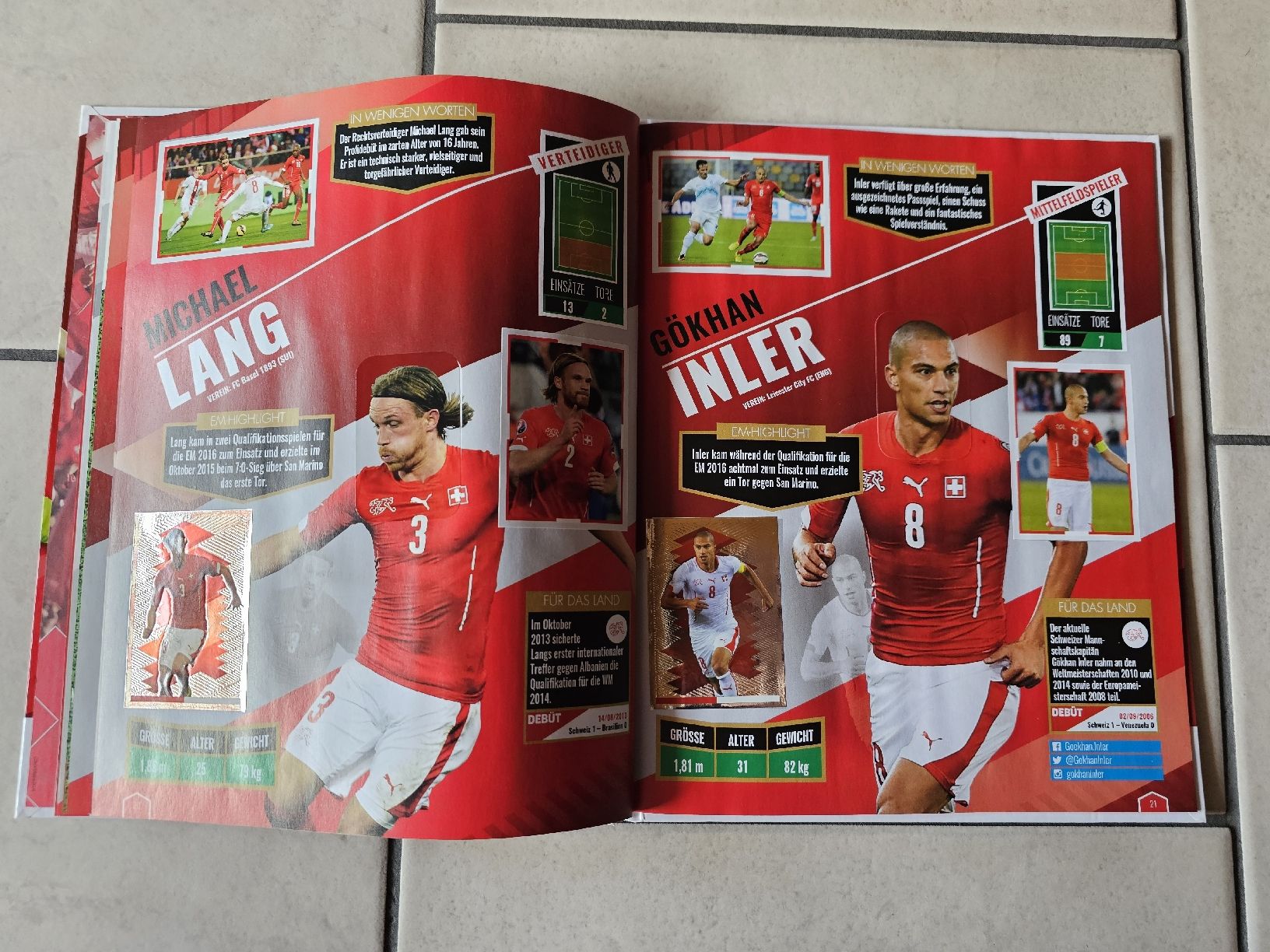 Panini Album: Hopp Schwiiz Panini  /  KOMPLETT – Usato da Schneisingen venduto da backstore24 4