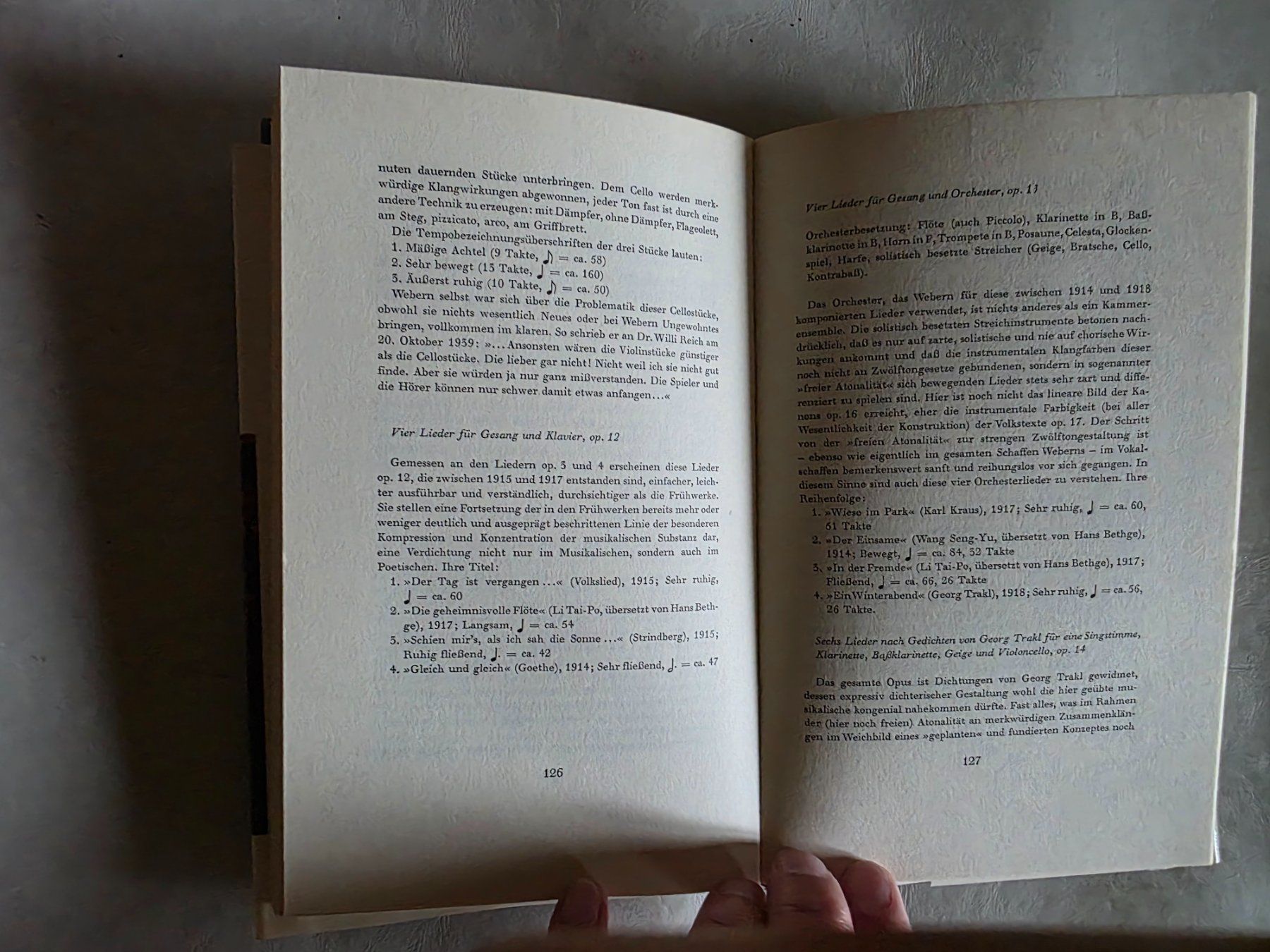 Bücher: Anton Webern - Friedrich Wildgans - 1967 1. Auflage – Gebraucht aus Walterswil BE von Lonitti 8