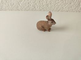 Schleich Hase Wildkaninchen Kaninchen Tiere Waldtiere Häsli