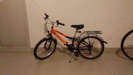 Kinderfahrrad, Rahmenhöhe 27cm, 7 Gänge 20 Zoll