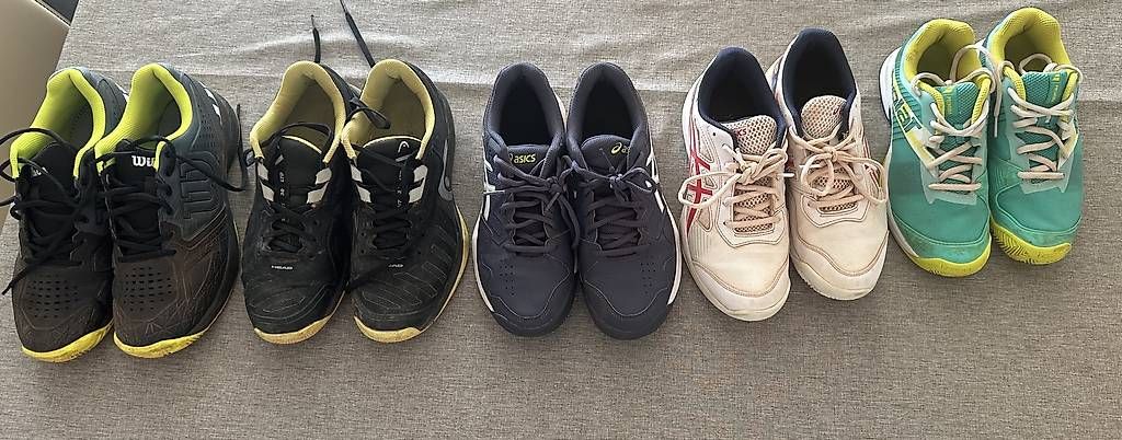 Herrenschuhe: Chaussures de tennis – Gebraucht aus Belmont-Lausanne von zirak