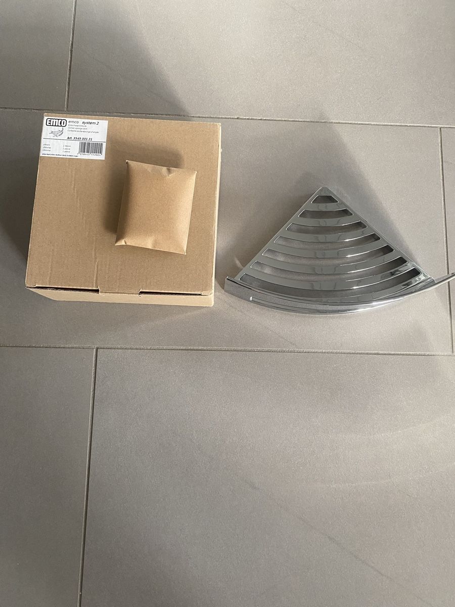 Supporti a parete: emco system 2 Eckduschkorb chrom Art. 3545 001 21 neu – Nuovo e nell'imballaggio originale da Rüfenach AG venduto da Hel_rrz6 2