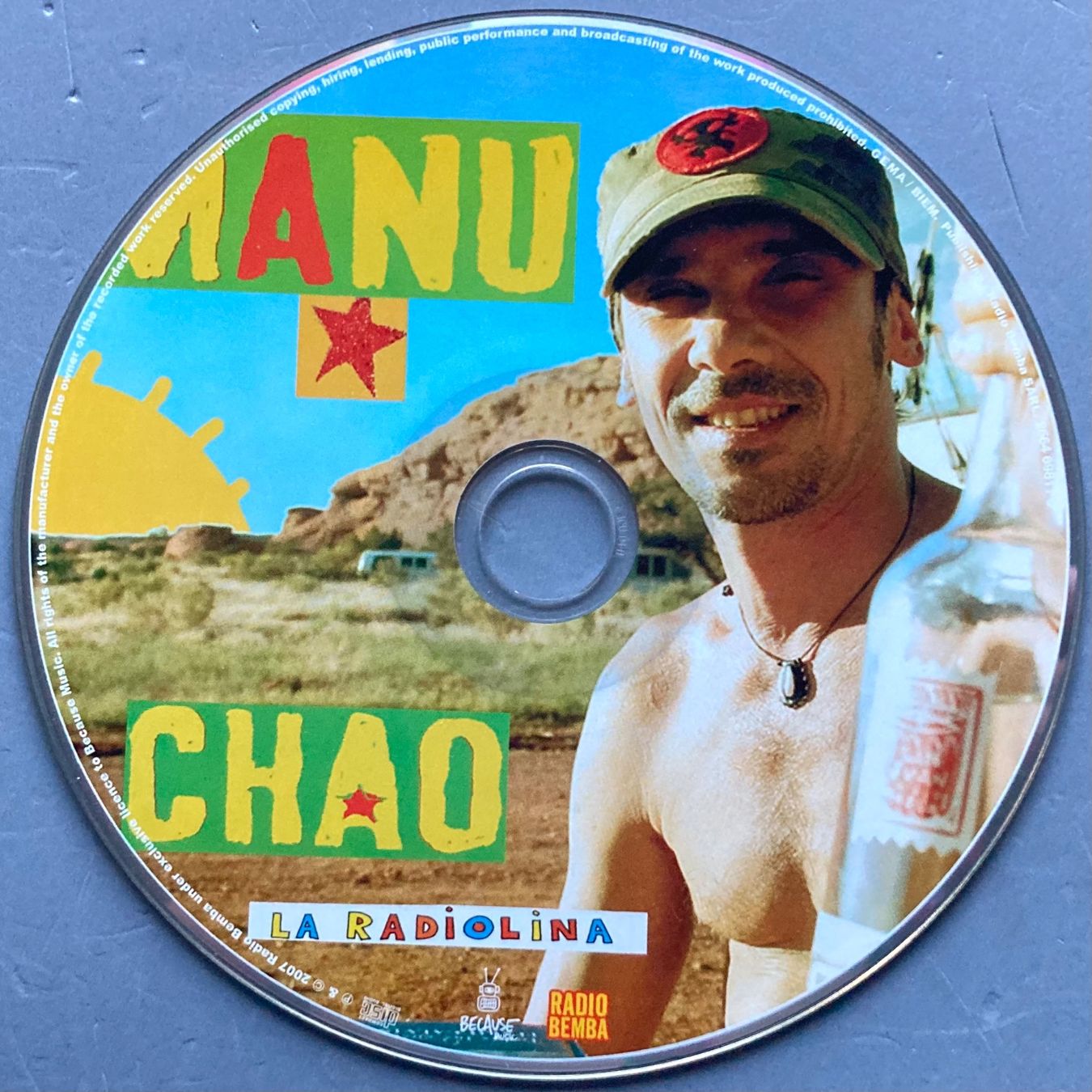 CDs: MANU CHAO - LA RADIOLINA – Gebraucht aus Poliez-Pittet von Newtown-Records 3