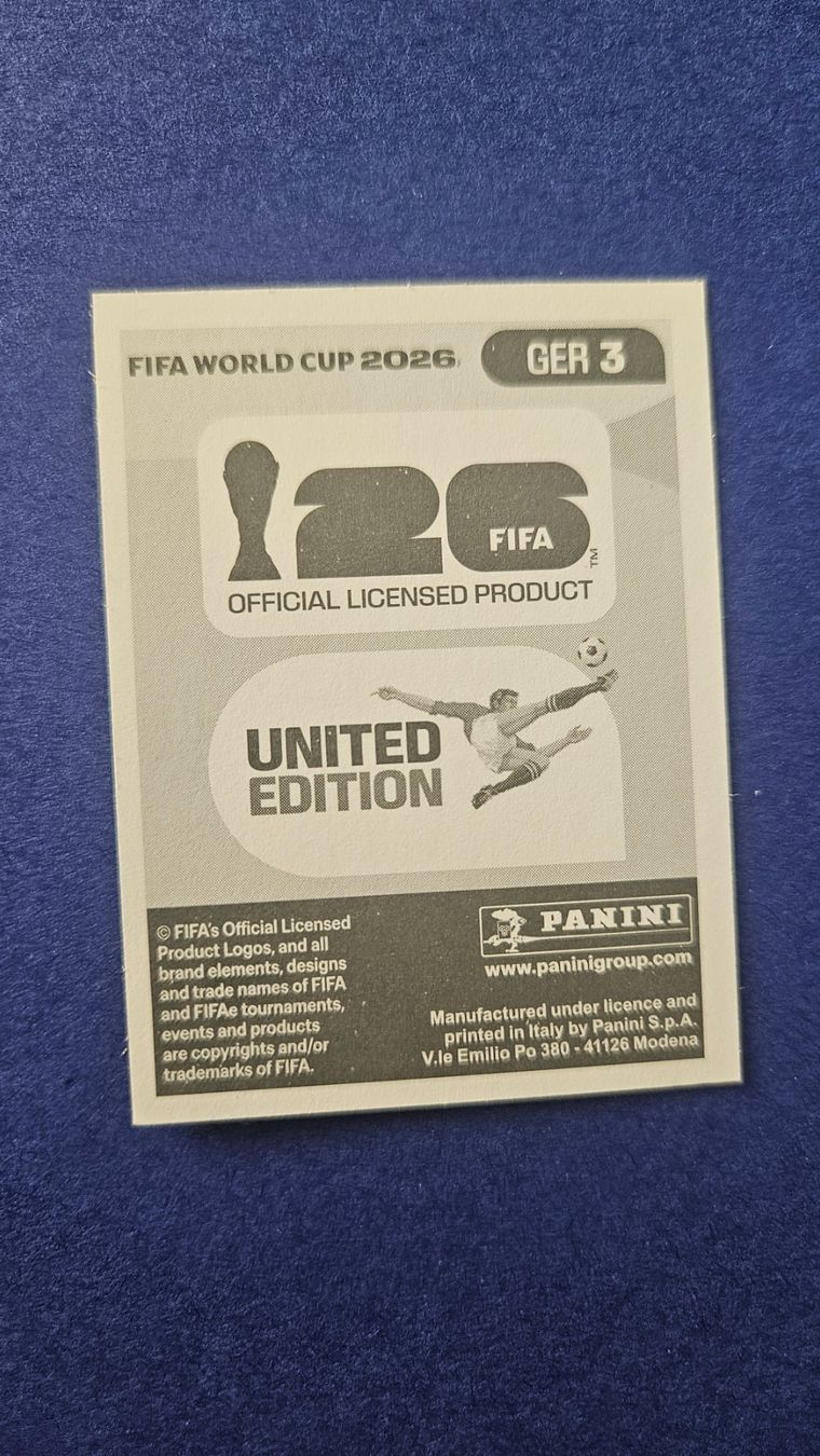 Panini Carte collezionabili: Jonathan Tah GER 3 Panini Sticker – Nuovo (secondo la descrizione) da Basel venduto da Berliner89 1