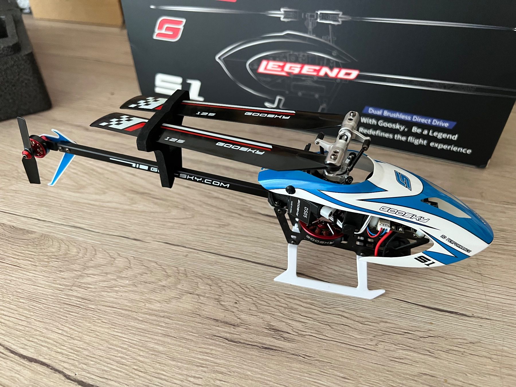 Goosky RC Modellbau: Goosky S1 blau – Neu (gemäss Beschreibung) aus Hinwil von helifreak_64 1