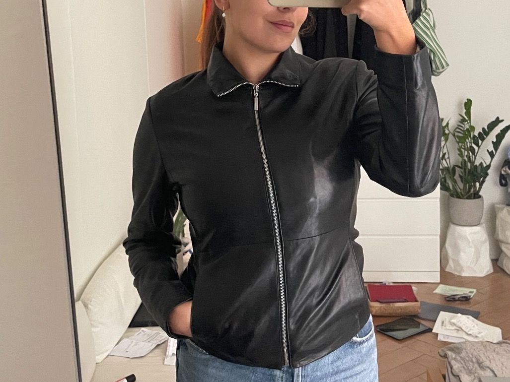 Vestes: Lederjacke Echtleder Grösse S-M – Neuf (Voir description) à Luzern par w.welihodska