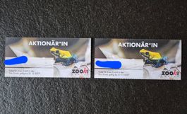 2 Tickets für den Zoo Zürich gültig bis 31.12.2027