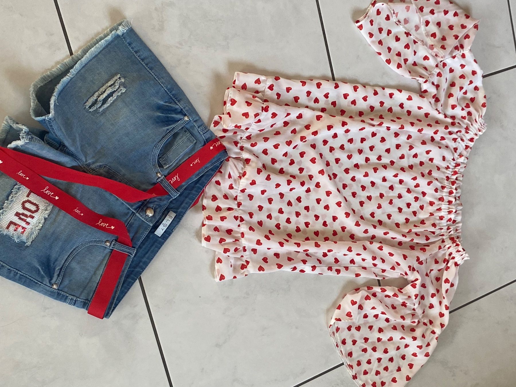Blouses, T-shirts & Tops: ELSYSPA blouse 14ans/164cm – Neuf (Voir description) à domdidier par picolo99 2