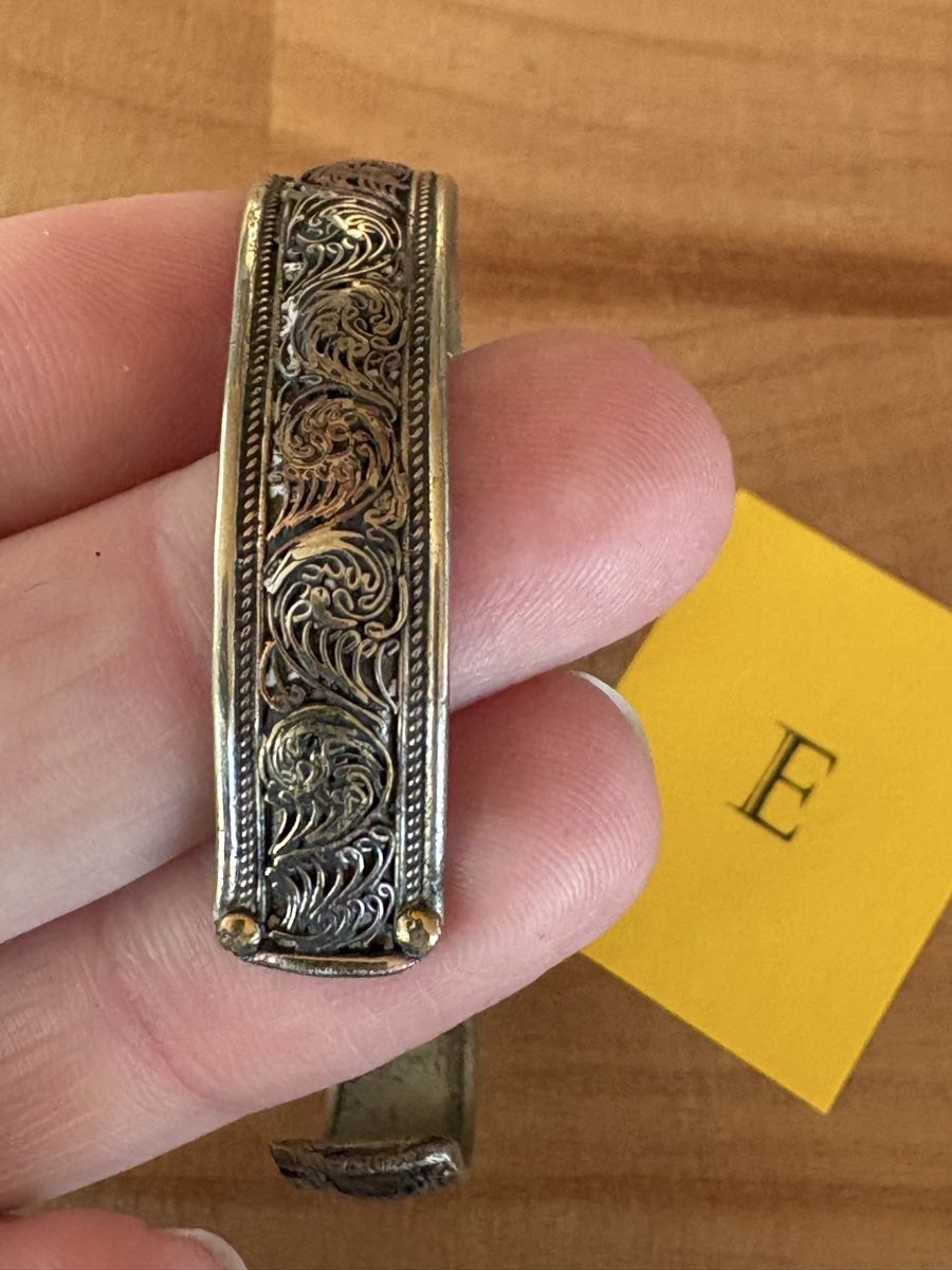 Bracciali & Braccialetti: Armreif aus Tibetsilber – Usato da Rümlang venduto da BoutiqueMonique16 1