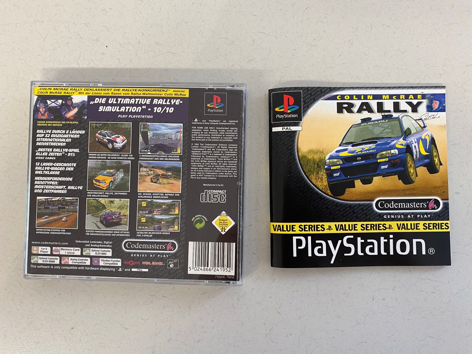 Sony Giochi: Sony Playstation 1, Game "Rally" OVP – Usato da Niederhelfenschwil venduto da Chleeblatt1938 1