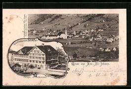 Neu-St. Johann, Gasthaus zum Schäfli un