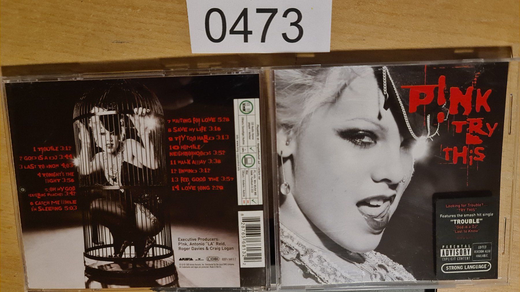 CD: Pink - Try This - CD Album – Usato da Dintikon venduto da Vexi