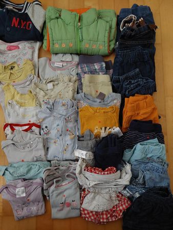 Kleiderset 86/92 (33-teilig)