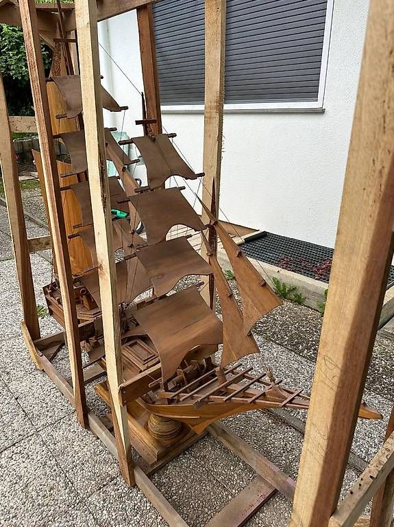 Sculture & Statue: Skulptur aus Holz- Schiff – Usato da Lenzburg venduto da Florina55 1
