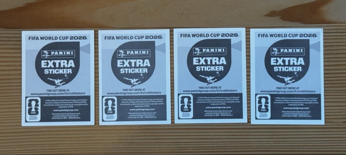 Panini Carte collezionabili: Panini Fifa WM 2026 - Extra Sticker – Nuovo (secondo la descrizione) da Russikon venduto da TCE_9 1