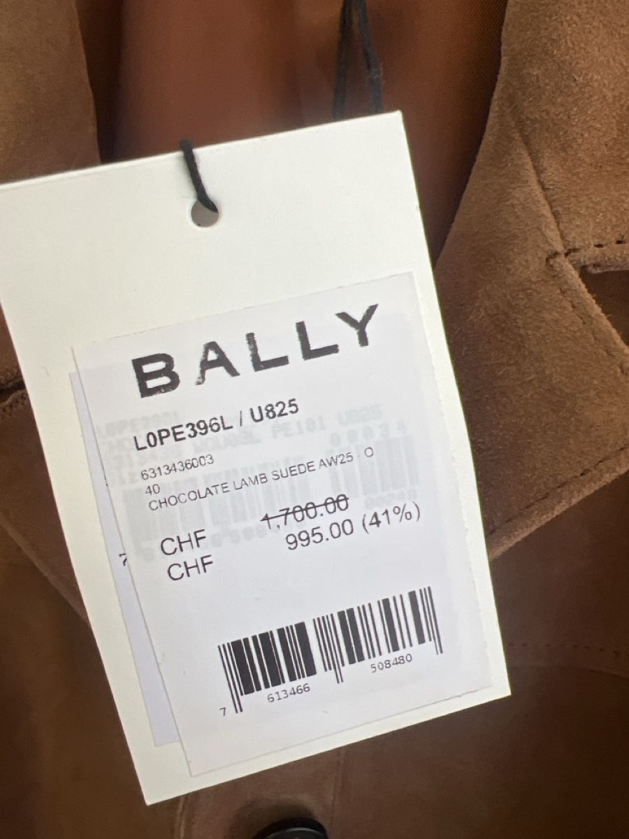 Bally Giacche: Bally Wildleder Jacke, Gr. 40, NEU – Usato da Olten venduto da AtelierSecondhand23 2