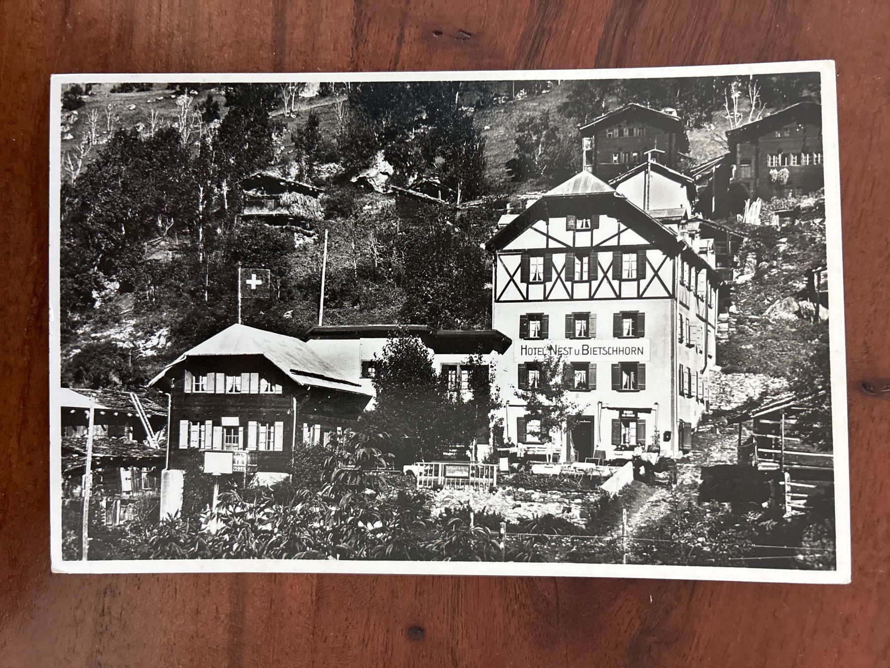 Cartoline postali: Ansichtskarte Schweiz von Blatten - Lötschental VS – Usato da Oftringen venduto da Cla.vD.74 4