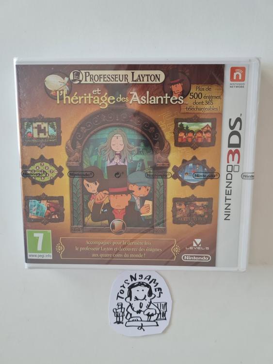 Professeur Layton et l'Héritage des Aslantes 3DS sur Nintendo 3DS