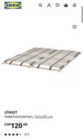 IKEA Lattenrost LÖNSET 160x200 cm, wie neu