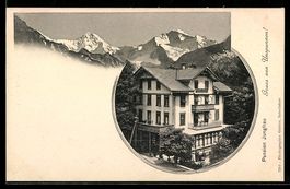 Interlaken, Pension Jungfrau und Bergpan