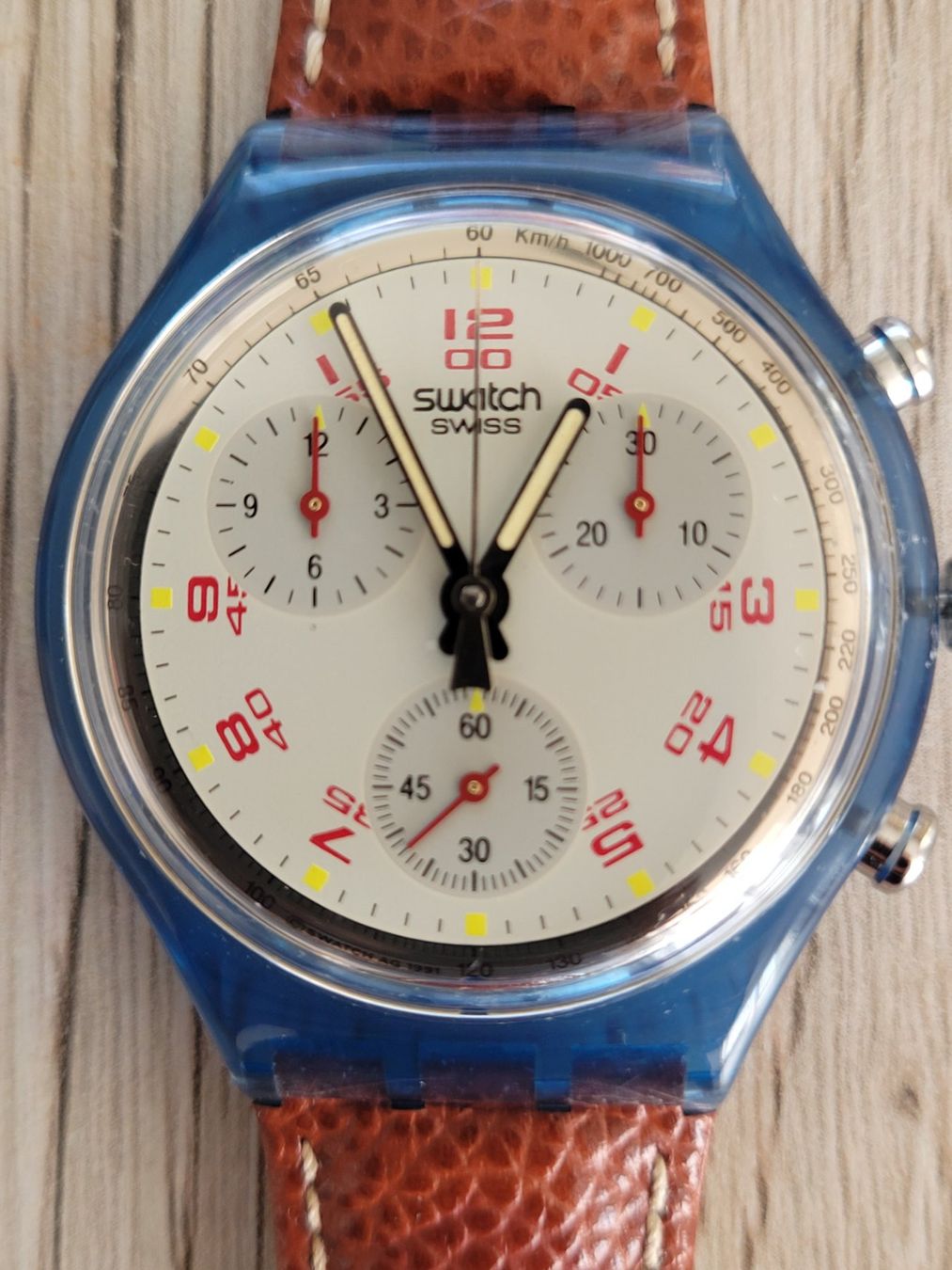 Swatch Orologi: Swatch chrono JFK vintage 1991 – Usato da Epalinges venduto da ormiga