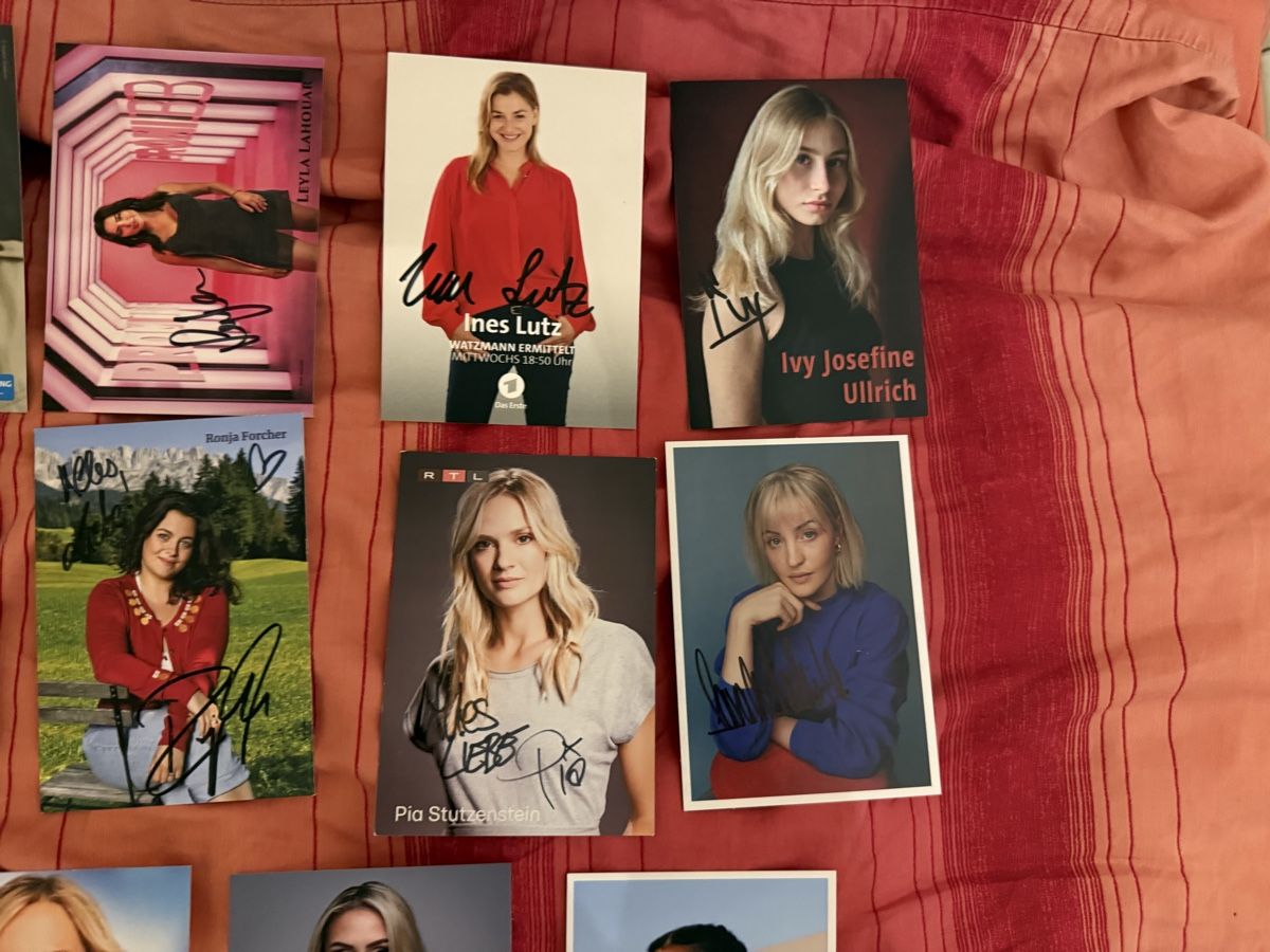 Autografi: Diverse signierte Autogrammkarten Film – Usato da Rüschlikon venduto da Andi_2000 2