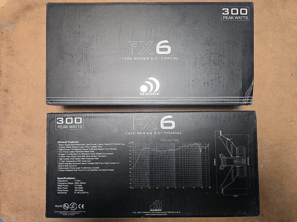 Casse acustiche: Lautsprecher Massive FX6 6.5" 300W – Usato da Schaffhausen venduto da cmarkus