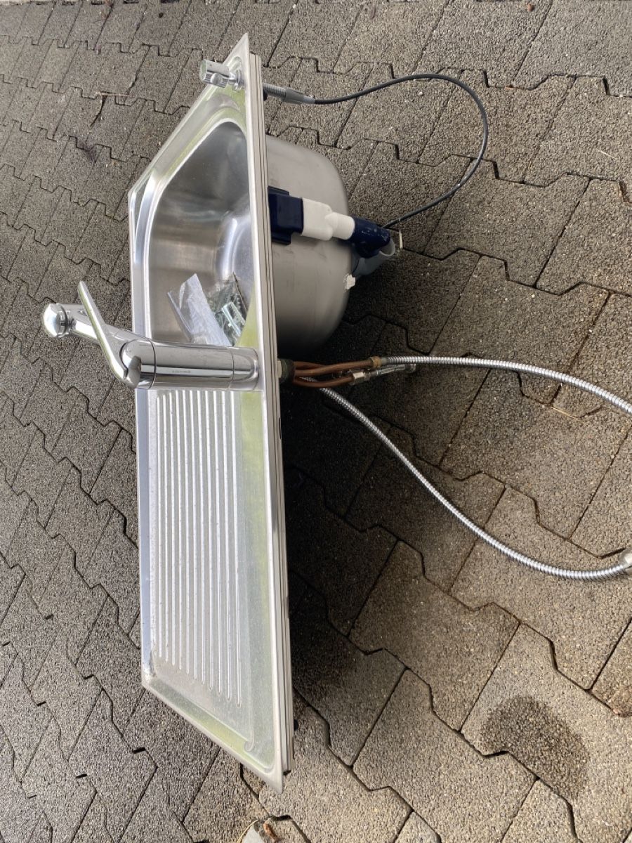 Cucine complete: Edelstahlspüle – Usato da Kirchleerau venduto da Fisch2469 1