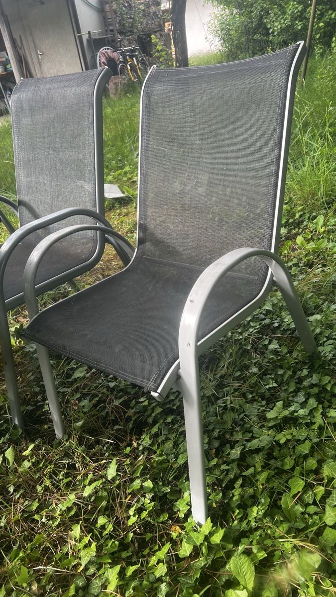 Tischset: Garten-Tisch mit 6 Stühle – Gebraucht aus Trasadingen von Kaffee.mann 3