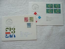 1970 - 71 2 Belege OLMA