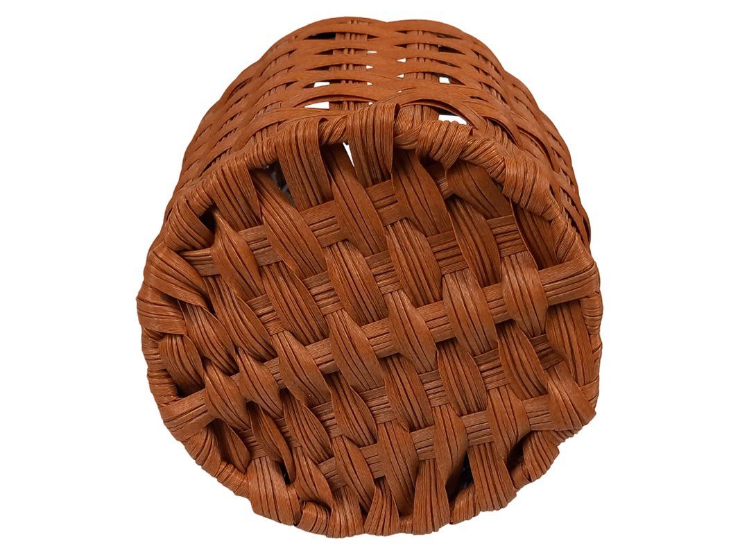 Vasen & Gefässe: Blumenvase in Rattan-Optik – Gebraucht aus Hünenberg von Restwert_Zug 3