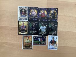 Wertvolle Topps Sammelkarten Saison 25/26