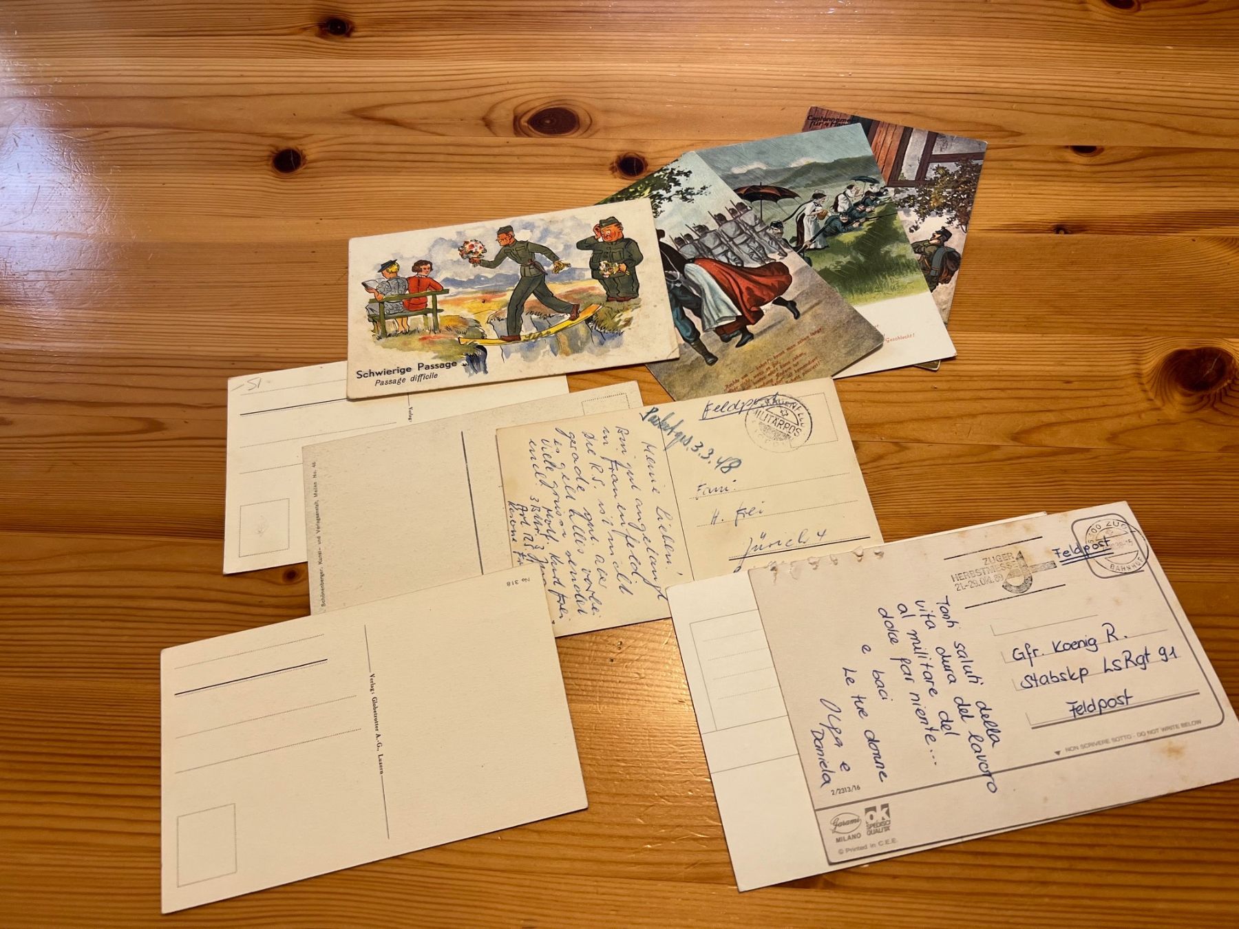 Cartoline postali: antike Postkarten 260 Stück – Usato da Degersheim venduto da Rrimi 2