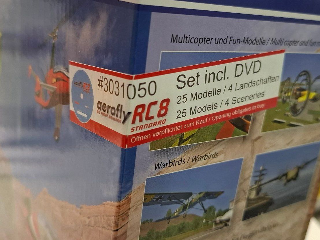 Modellismo RC: Ikarus aerofly Flugsimulator Basis-Version DVD mit Steuerung – Nuovo e nell'imballaggio originale da Muttenz venduto da KEL_Modellbau_Senn 4