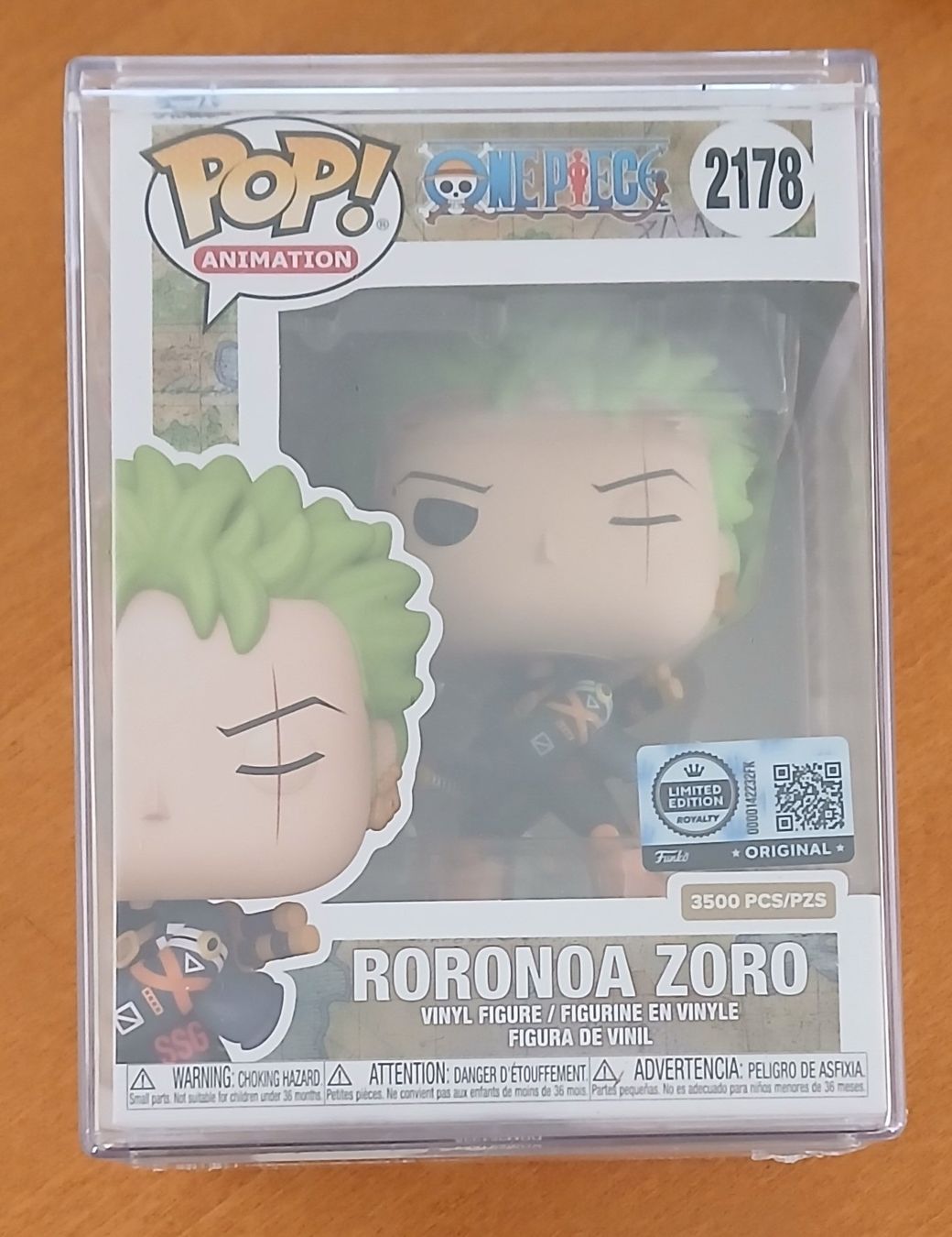 Funko Statuette: Funko Pop One Piece Roronoa Zoro 2178 – Nuovo e nell'imballaggio originale da Le Sentier venduto da Funko-Pop-1979
