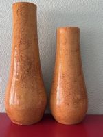 Paire de vases en poterie égyptienne  décoration artisanale