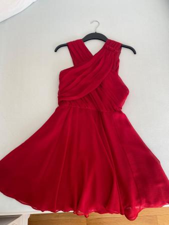 Festliches rotes Abendkleid