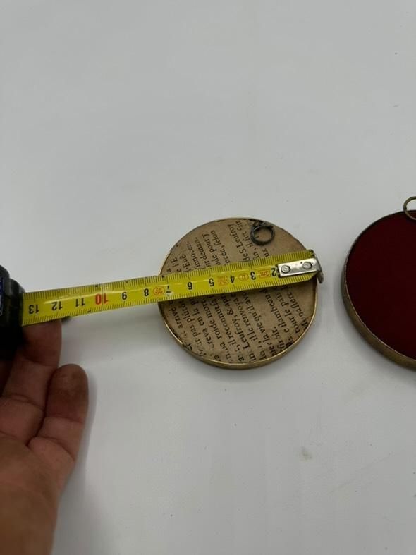 Dipinti: paire de tableaux miniature – Usato da Vésenaz venduto da Angela.C3 5