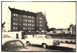 Fotografie Opel Rekord mit Kennzeichen: 