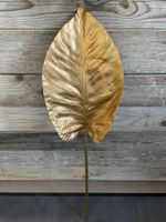 Kunstblume/Goldige Blätter/Variabel biegbar/Neu/OVP