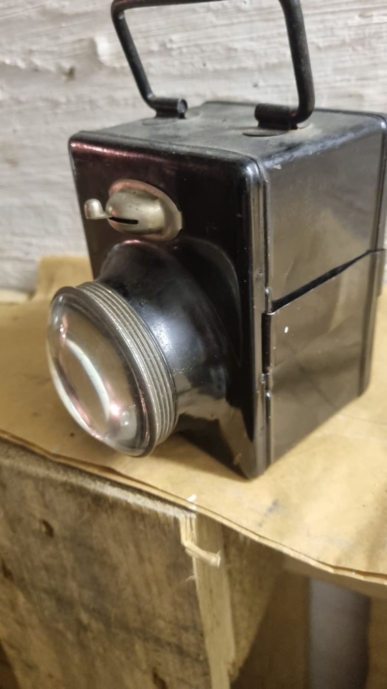 Lampes: 2 Oldtimer Warnlampen , Warnblinklampen, – Défectueux à Basel par Jcva 2