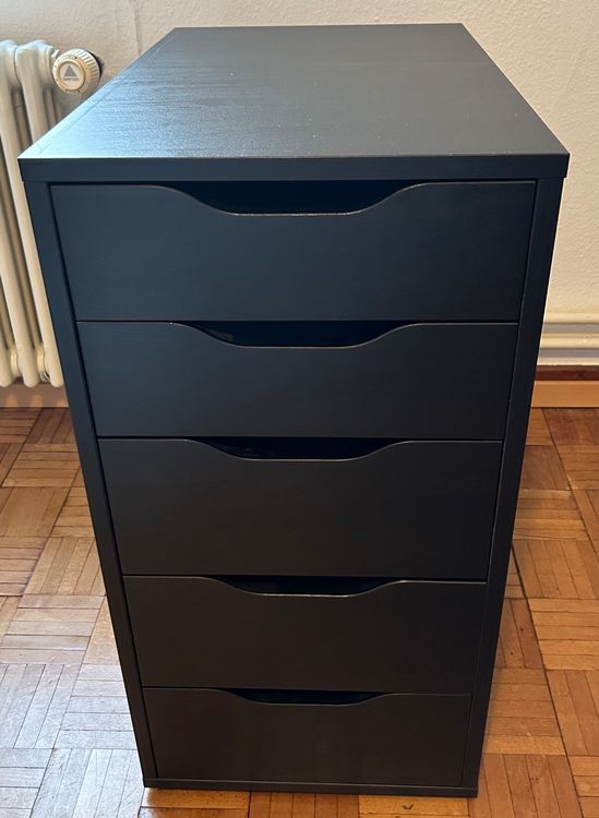 Verwunderlich Ikea Alex Schwarz Bild