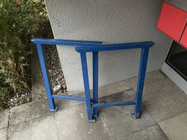 Füsse für Werkstatttisch 85cm hoch 62 nreit