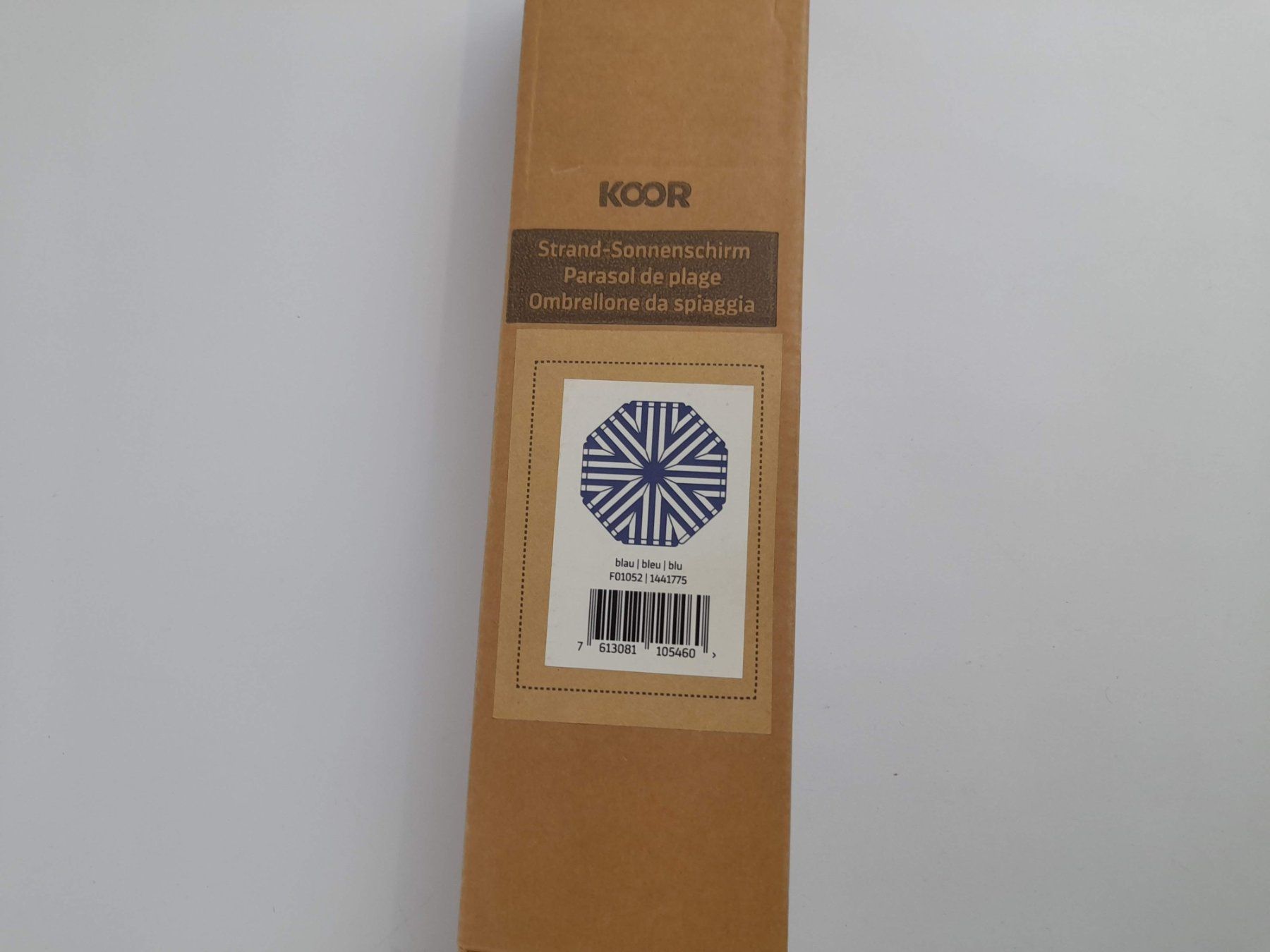 Sonnenschirme: KOOR Strandsonnenschirm – Neu und originalverpackt aus Liebefeld von Restwert_Liebefeld 2