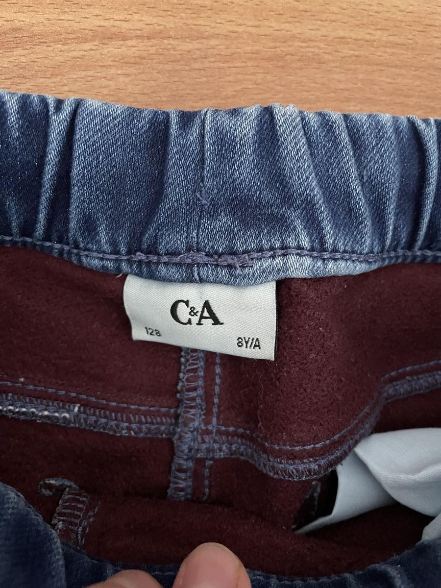 C&A Pantaloni: Mädchen Thermojeans Gr 128 – Nuovo (secondo la descrizione) da Mies venduto da jul_f7rh 2