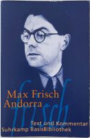 Andorra – Max Frisch – Text und Kommentar – TB – neuwertig