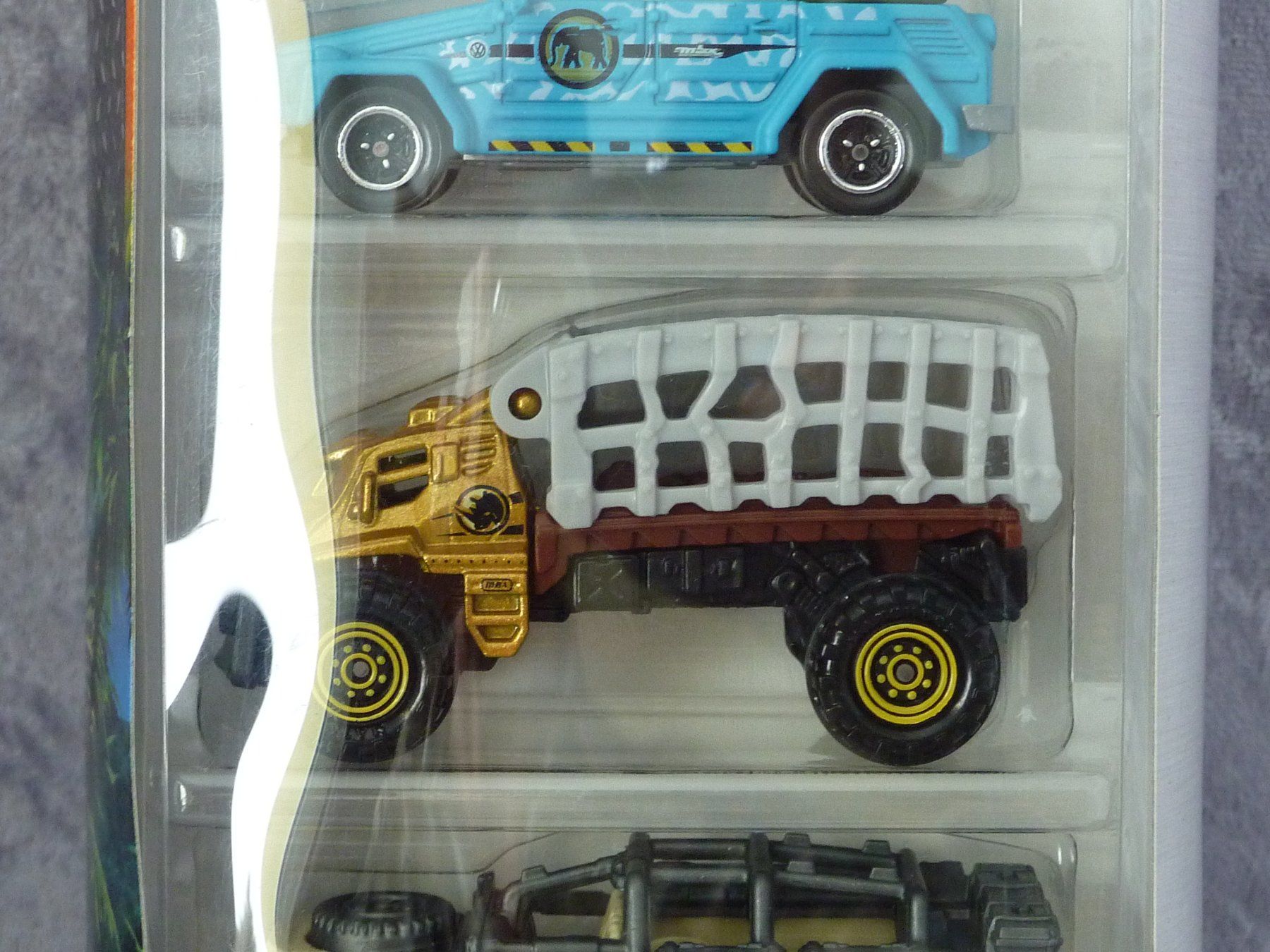 Matchbox Modellini d'auto: 5 Car Set Dschungelabendteuer 1:64 – Nuovo (secondo la descrizione) da Dürrenäsch venduto da modellautos4you 3